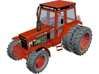 Volvo BM 2654 Tractor 3D Model