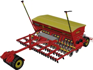 Vaderstad Rapid 400 3D Model