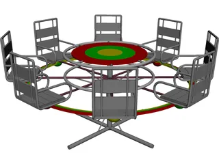 Carousel 3D Model