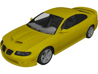 Pontiac GTO 3D Model