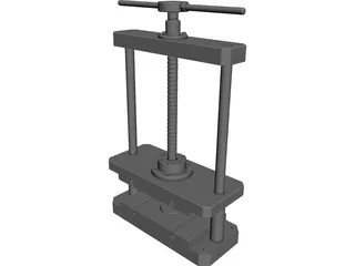 Handpress CAD 3D Model