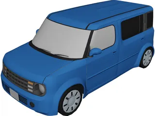 Nissan Cube 3D Model