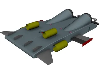 Future ROV 3D Model 3D Preview