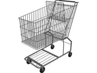 Shopping Cart 3D Model