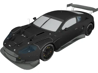 Aston Martin DBR9 3D Model