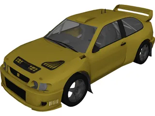 Seat Cordoba WRC 3D Model