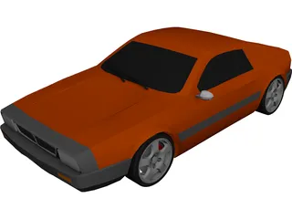 Lancia Beta Montecarlo 3D Model
