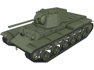 KV-1 3D Model