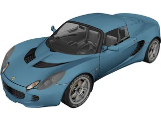 Lotus Elise S2 3D Model 3D Preview