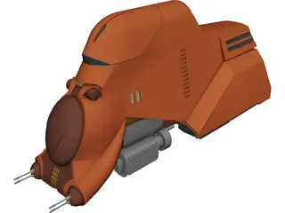 MTT Armored Transporter 3D Model