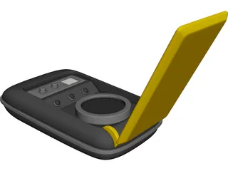 Star Trek TOS Communicator 3D Model