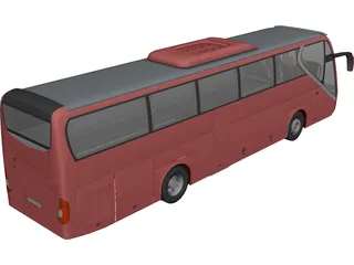 Volvo Bus 3D Model 3D Preview