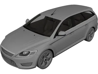 Ford Mondeo Sportbreak 3D Model