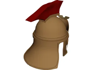 Rome Ancient Helmet 3D Model