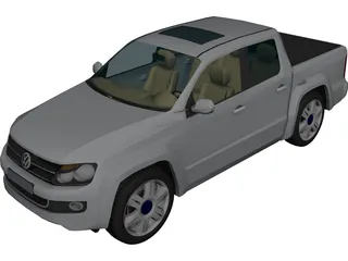 Volkswagen Amarok (2010) 3D Model