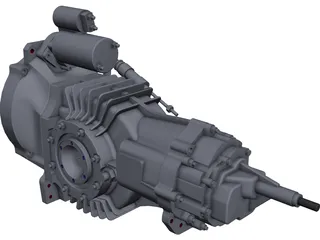 Mendeola 2D Transmission CAD 3D Model