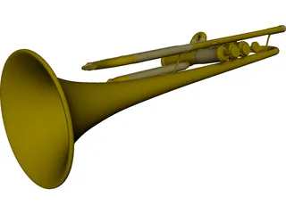 Trumpet 3D Model