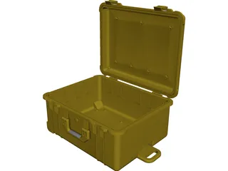 Pelican Case Model 1610 CAD 3D Model