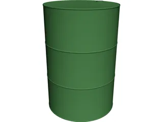 Barrel 3D Model