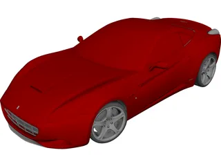 Ferrari California (2009) 3D Model