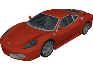 Ferrari F430 (2006) 3D Model