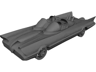 Batmobile (Circa 1966) 3D Model