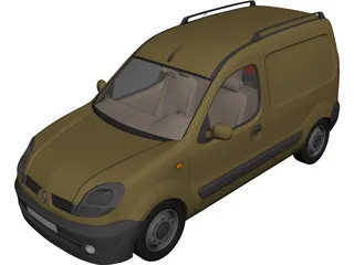 Renault Kangoo II 3D Model