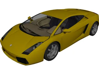 Lamborghini Gallardo 3D Model