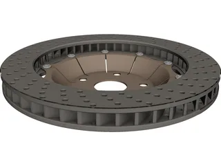 Brake Disc 350 mm 3D Model