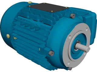 Motor Electric CAD 3D Model