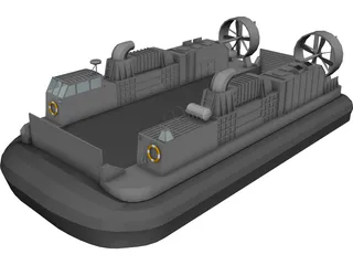 Landing Craft Air Cushion (LCAC) 3D Model