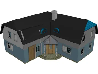 Country House 3D Model