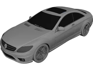 Mercedes-Benz CL65 AMG 3D Model