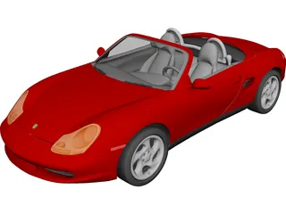 Porsche Boxster 3D Model