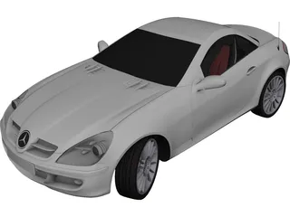 Mercedes-Benz SLK (2004) 3D Model