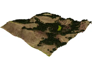 Valley 3D Model