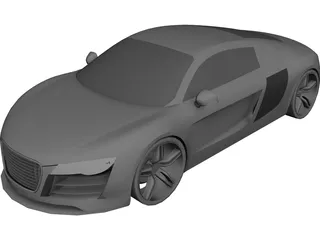 Audi R8 3D Model