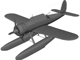 Arado Ar 196 3D Model