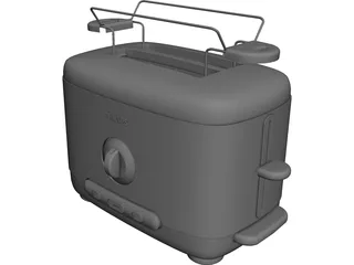 Philips Toaster 3D Model