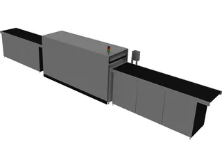 Solarpanel Laminator CAD 3D Model