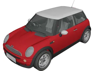 Mini Cooper 3D Model