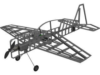 RC Yak 54 3D Model