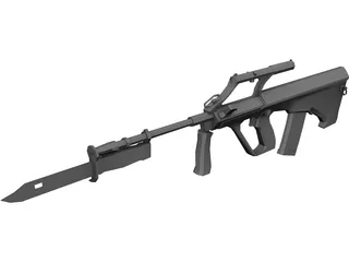 Steyr-Aug 3D Model