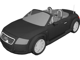 Audi TT Roadster (1999) 3D Model 3D Preview