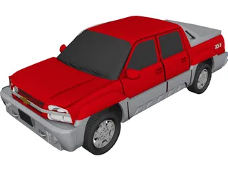 Chevrolet Avalanche (2002) 3D Model