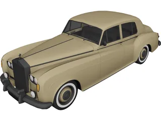 Rolls-Royce Silver Cloud 3D Model