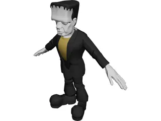 Frankenstein 3D Model