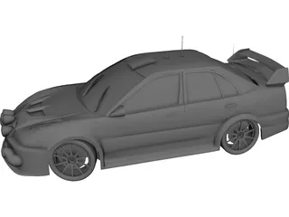 Mitsubishi Lancer/Carisma WRC (1999) 3D Model