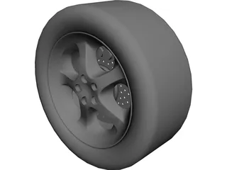 Wheel Racing [+Caliper] 3D Model