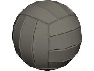 Volleyball 3D Model